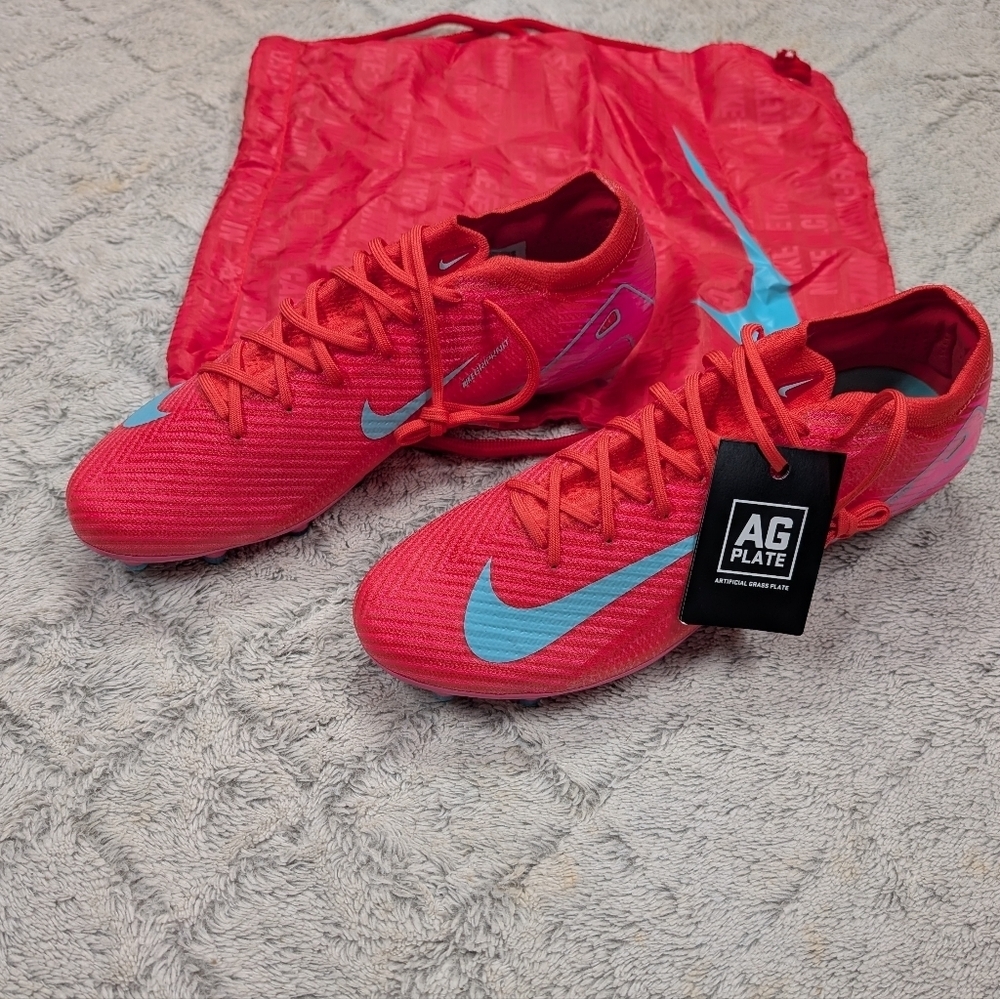Nike ZM Mercurial Vapor 16 Elite Ag Pro Ember Glow Soccer Cleats 13 FQ8693-800
